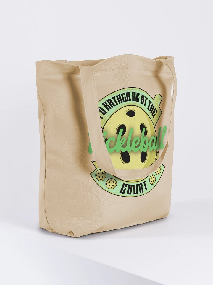 Id Rather Be At The Pickleball Court Paradise Eco Tote Bag product image (4)