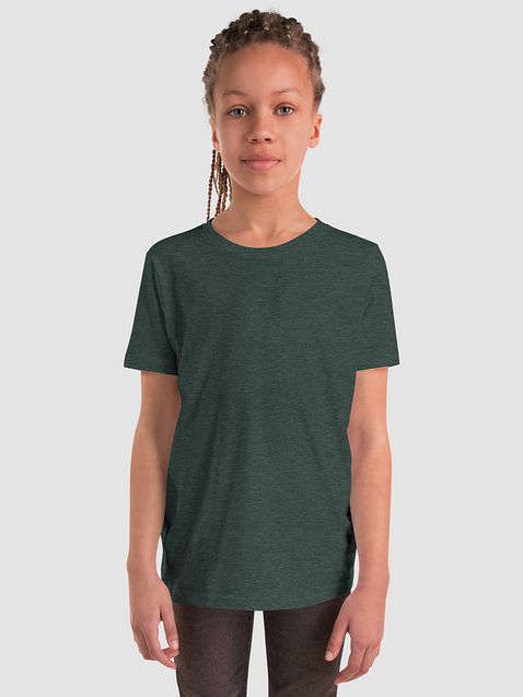 Photo showing Bella+Canvas Youth Short Sleeve T-Shirt