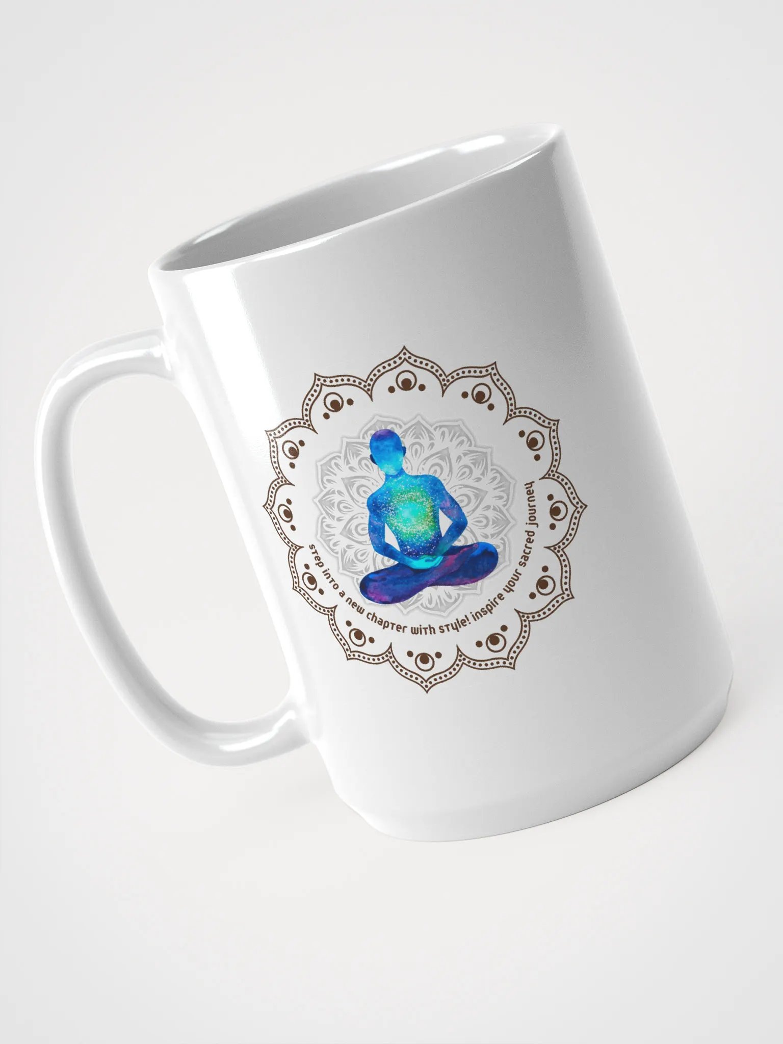 Morning awakening mandala mug product image (1)