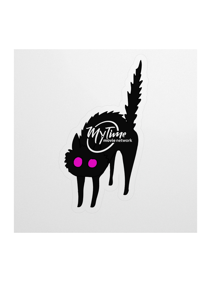 Spooked Cat Sticker | MyTime Movie Network | Thriller Collection product image (1)