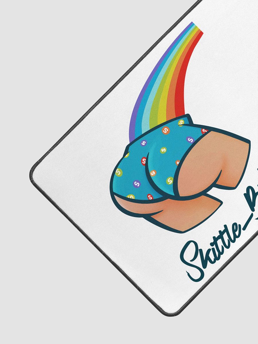 Rainbow Skittle Butt Desk Mat product image (3)