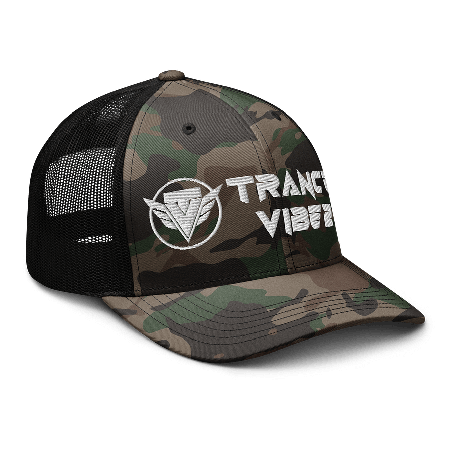 Trance Vibez Camo Trucker Cap product image (8)