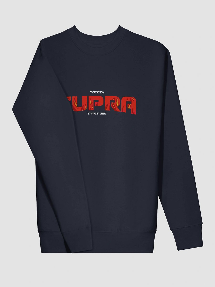 Flaming SUPRA Cotton Sweatshirt product image (24)