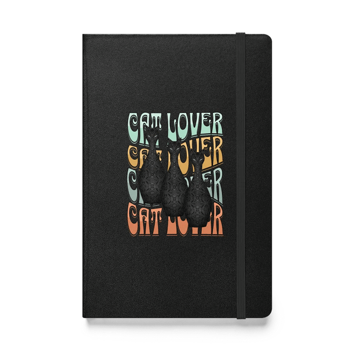 Cat Lover Intricate Hardcover Journal product image (1)