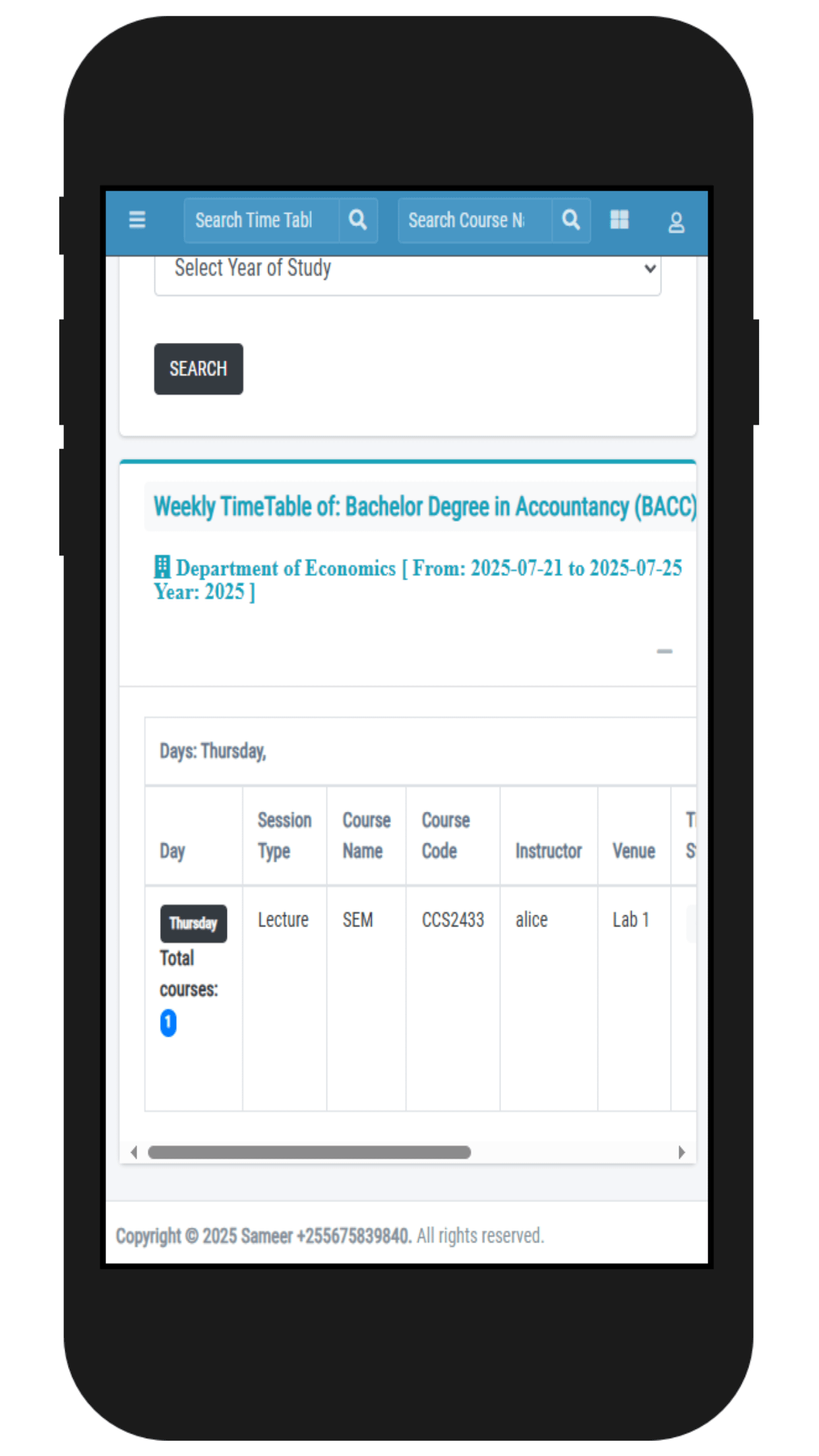 College TimeTable System product image (7)