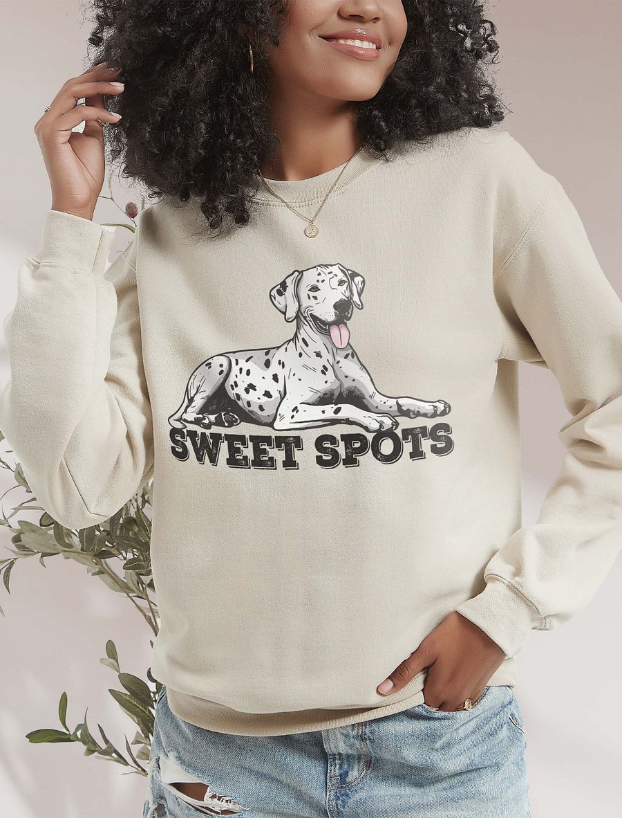 Sweet Spots Sweatshirt of a Dalmatian | Funny Shirt for Dalmatian Paw-rents product image (18)