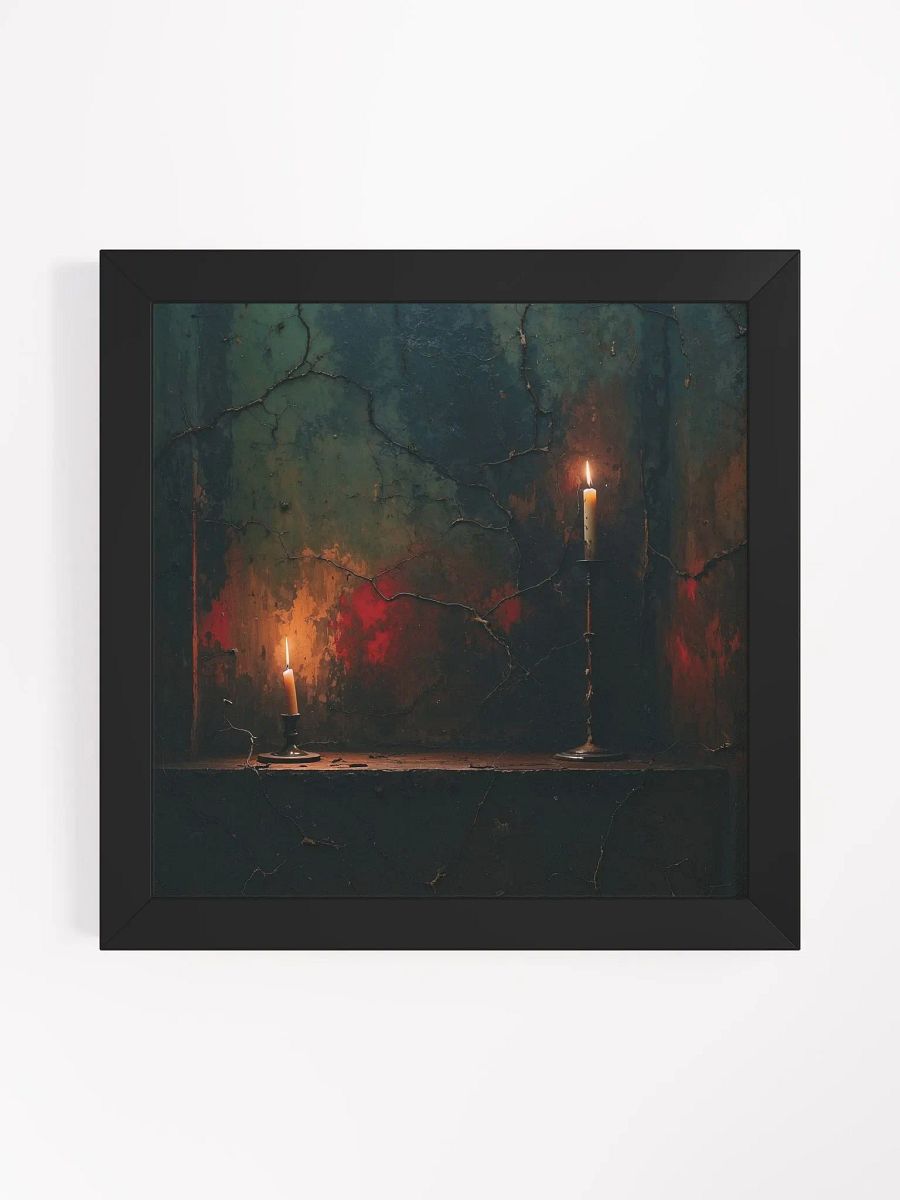 Flickering Darkness Framed Print product image (1)