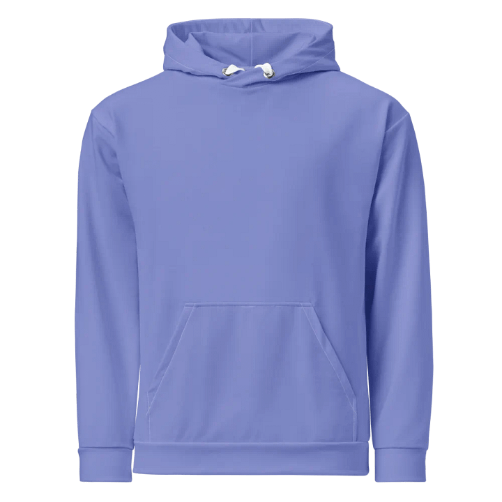 Plain Light Purple True Summer Unisex Recycled Polyester Heavyweight Premium Hoodie by Treasure Pie product image (1)
