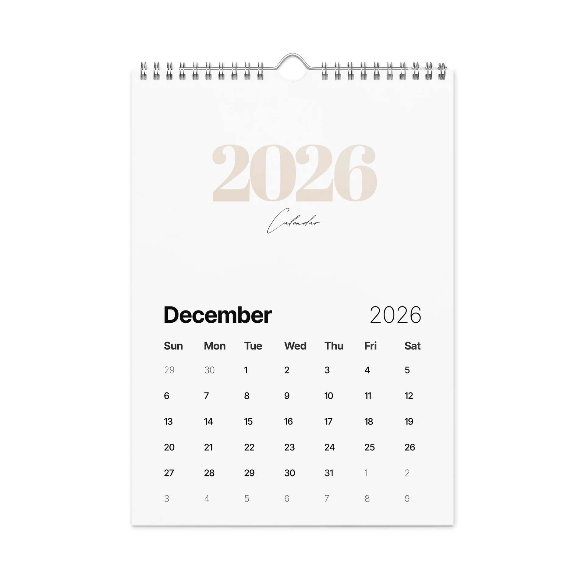 2026 Wall Calendar product image (4)