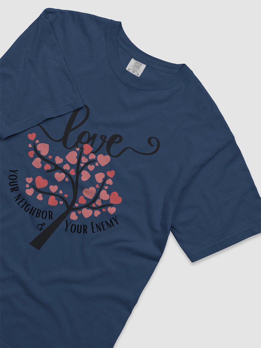 Love Your Neighbor and Your Enemy Heavyweight T-Shirt product image (5)
