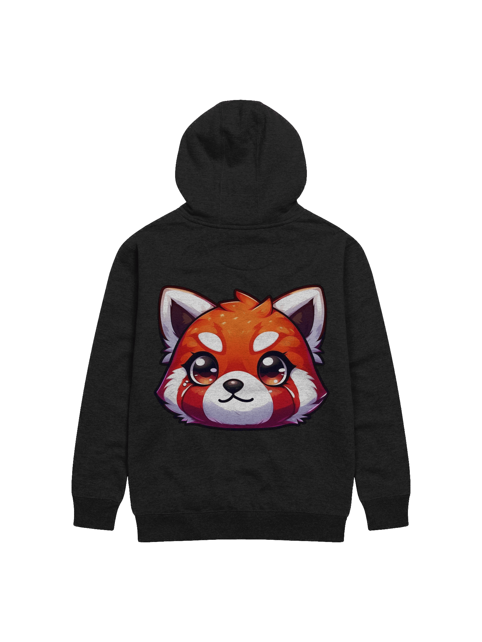 Red Panda Face Hoodie product image (2)