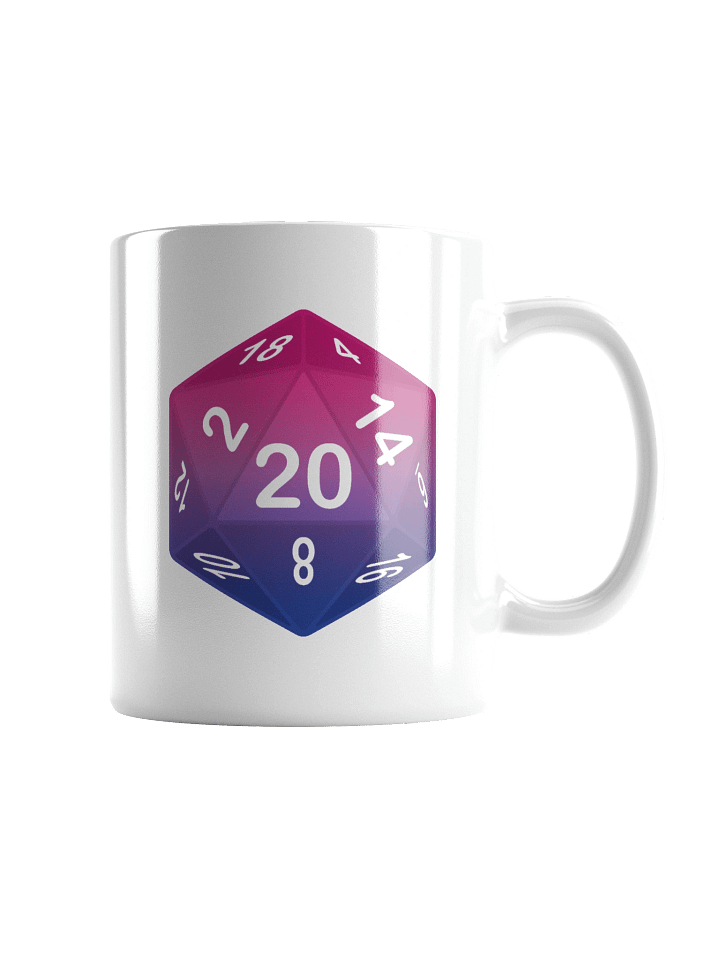 Bisexual Pride D20 Mug product image (2)