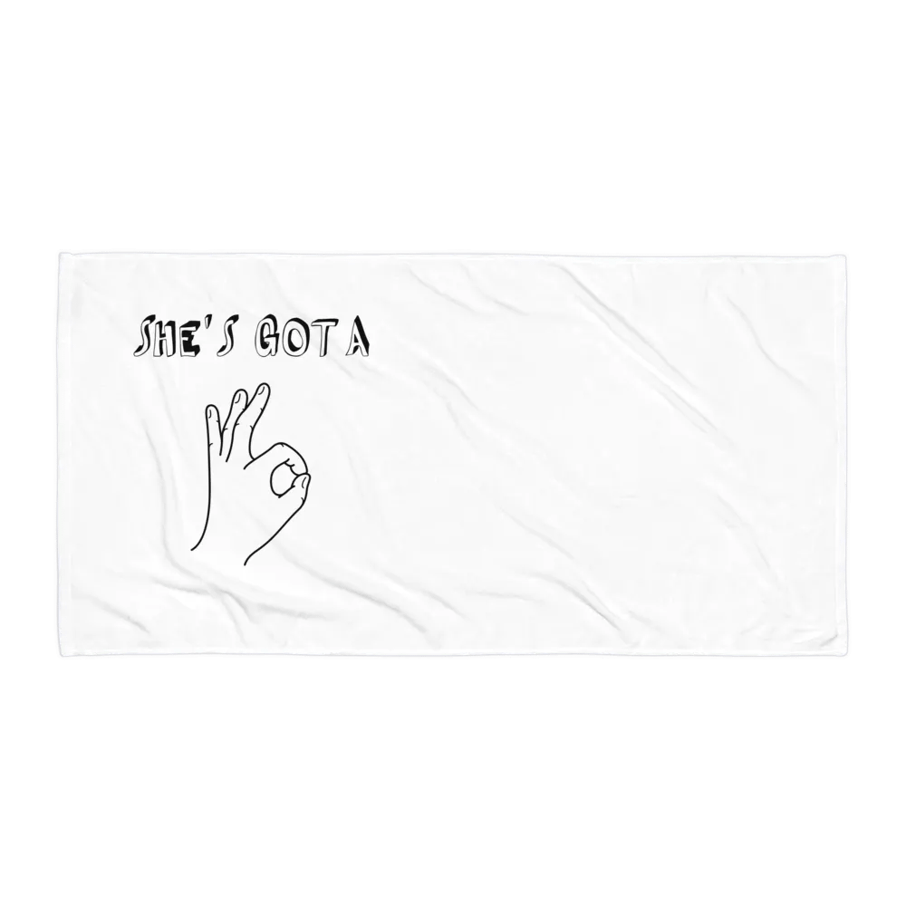 Tiny Hiney Ho Bath Towel product image (1)