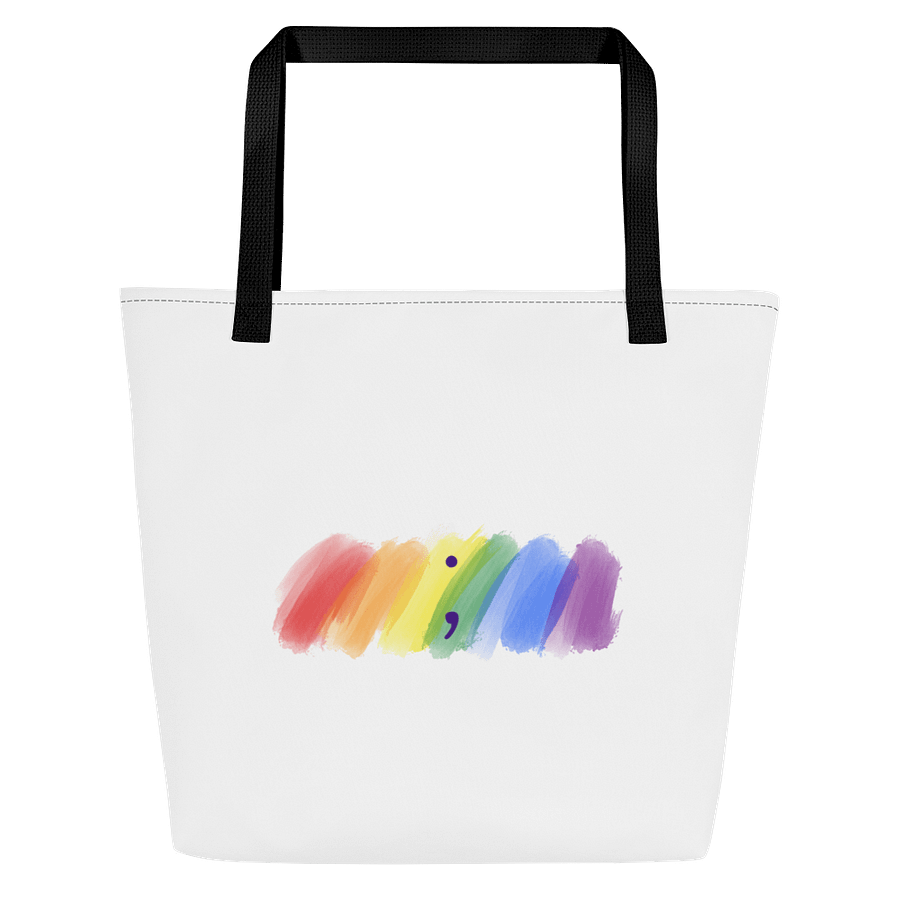 Pride & Pause – Emotional Support Tote product image (1)