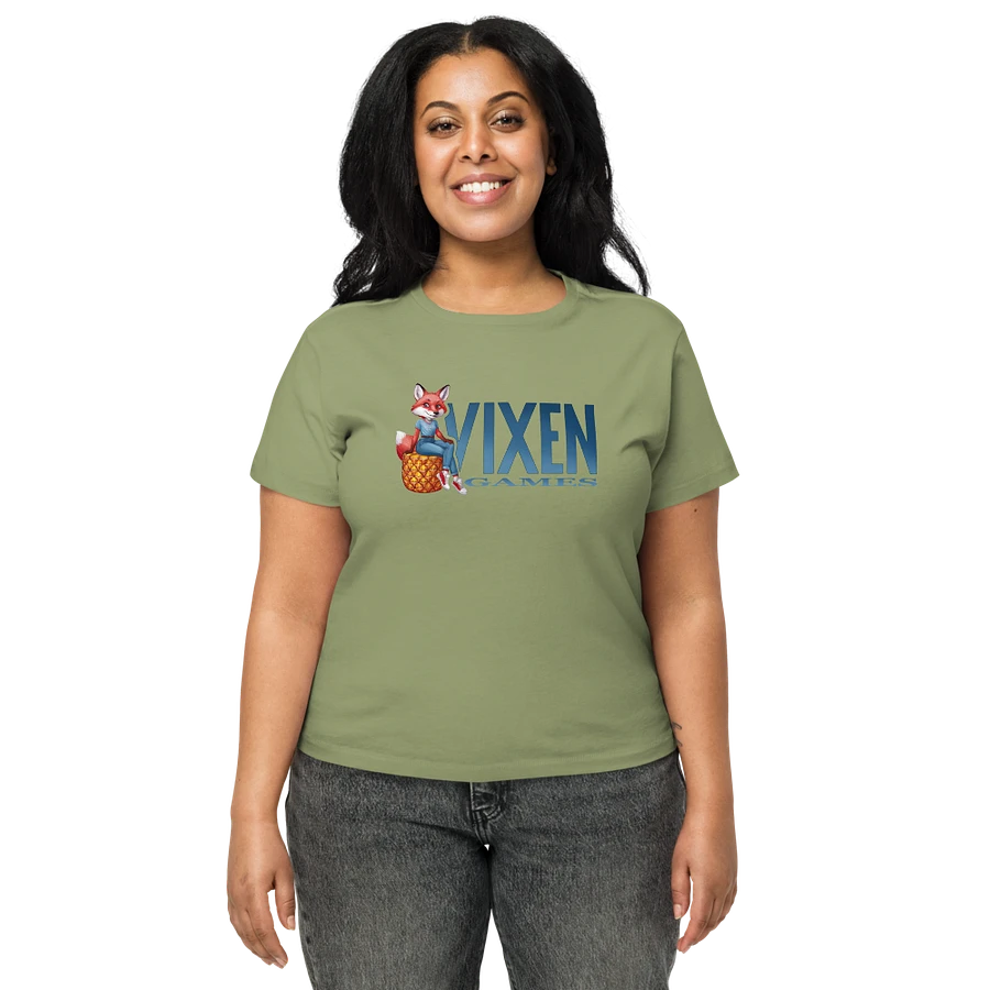 Vixen Games Pineapple Cushion Vixen short waist T-shirt product image (6)