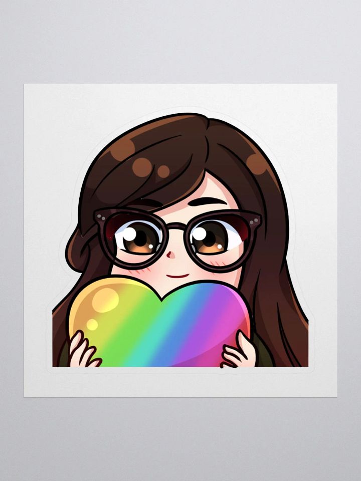 Pride Luv Kiss-cut Sticker product image (1)