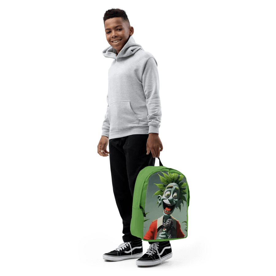 CannaMan All-Over Print Backpack product image (8)