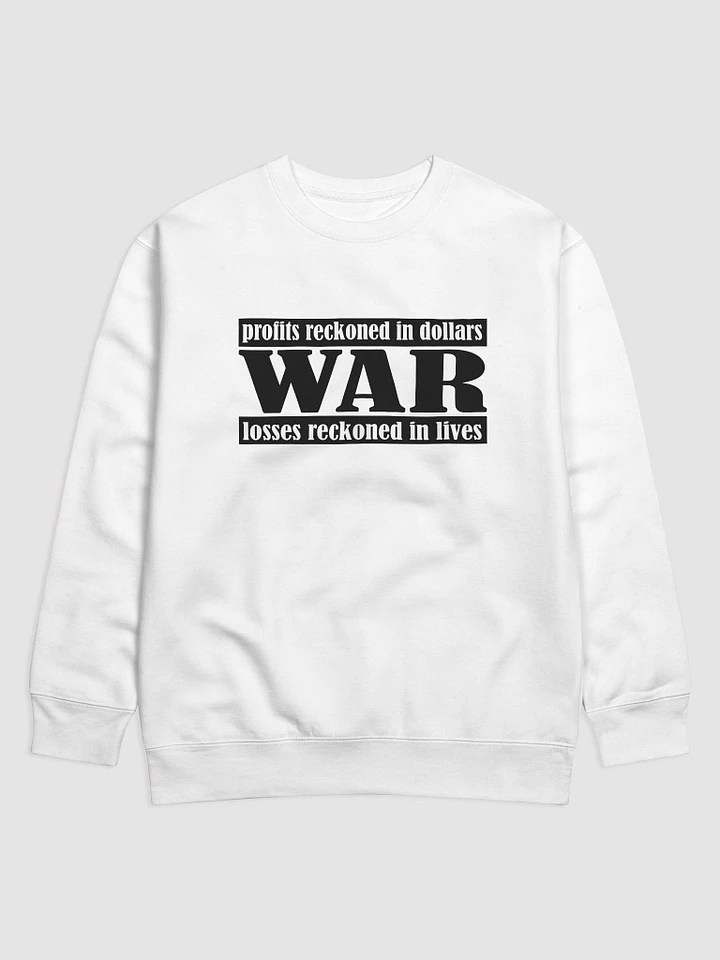 The Cost Of War - Cotton Heritage Premium Sweatshirt product image (1)