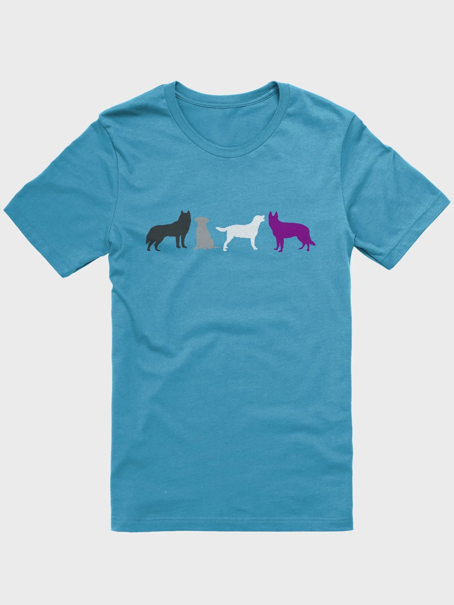 Asexual Pride Dogs Women's Shirt product image (7)