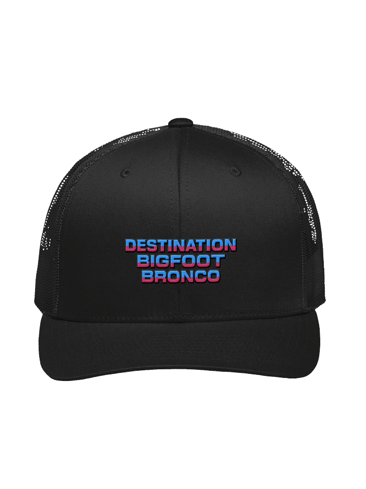 2025 Bronco Beach Bash Ocean City / Destination Bigfoot Bronco Collab Full Send Retro Trucker Hat (Multiple Colors Available) product image (1)
