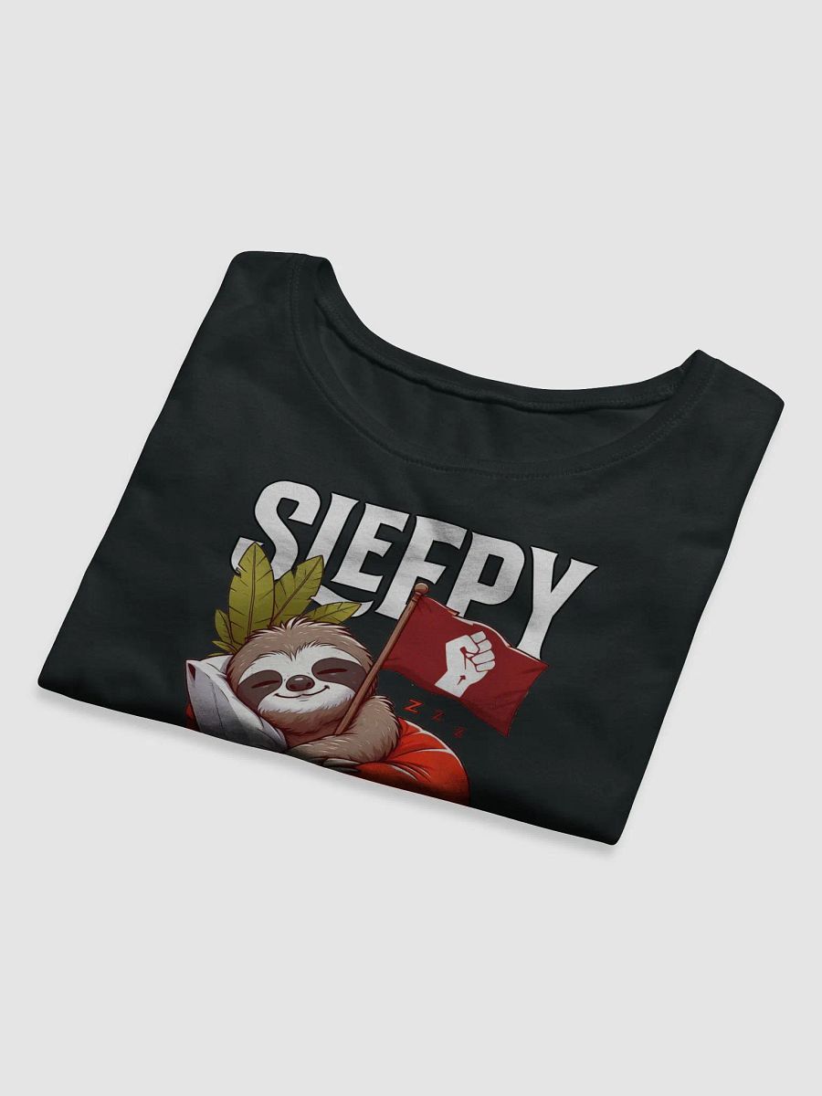 Pris Sleepy Socialist Bella+Canvas Women's Crop Baby Tee product image (15)