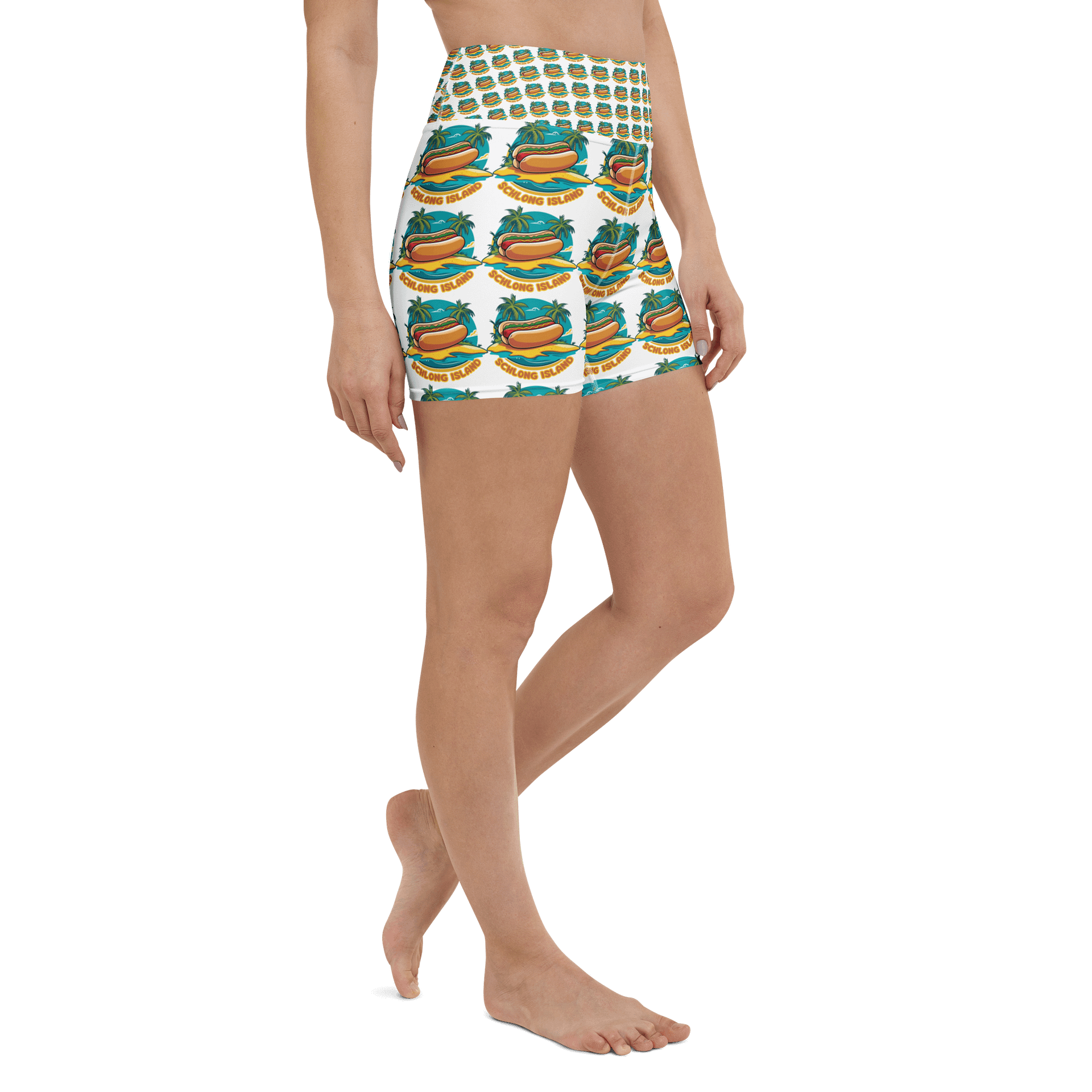 Schlong Island Tent Booty Shorts product image (3)