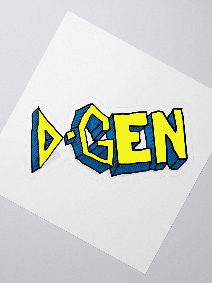 D-GEN sticker product image (2)