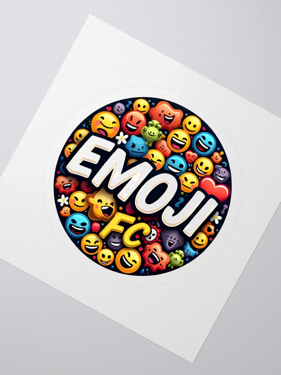 EMOJI FC (SINGLE) Kiss Cut Sticker product image (2)