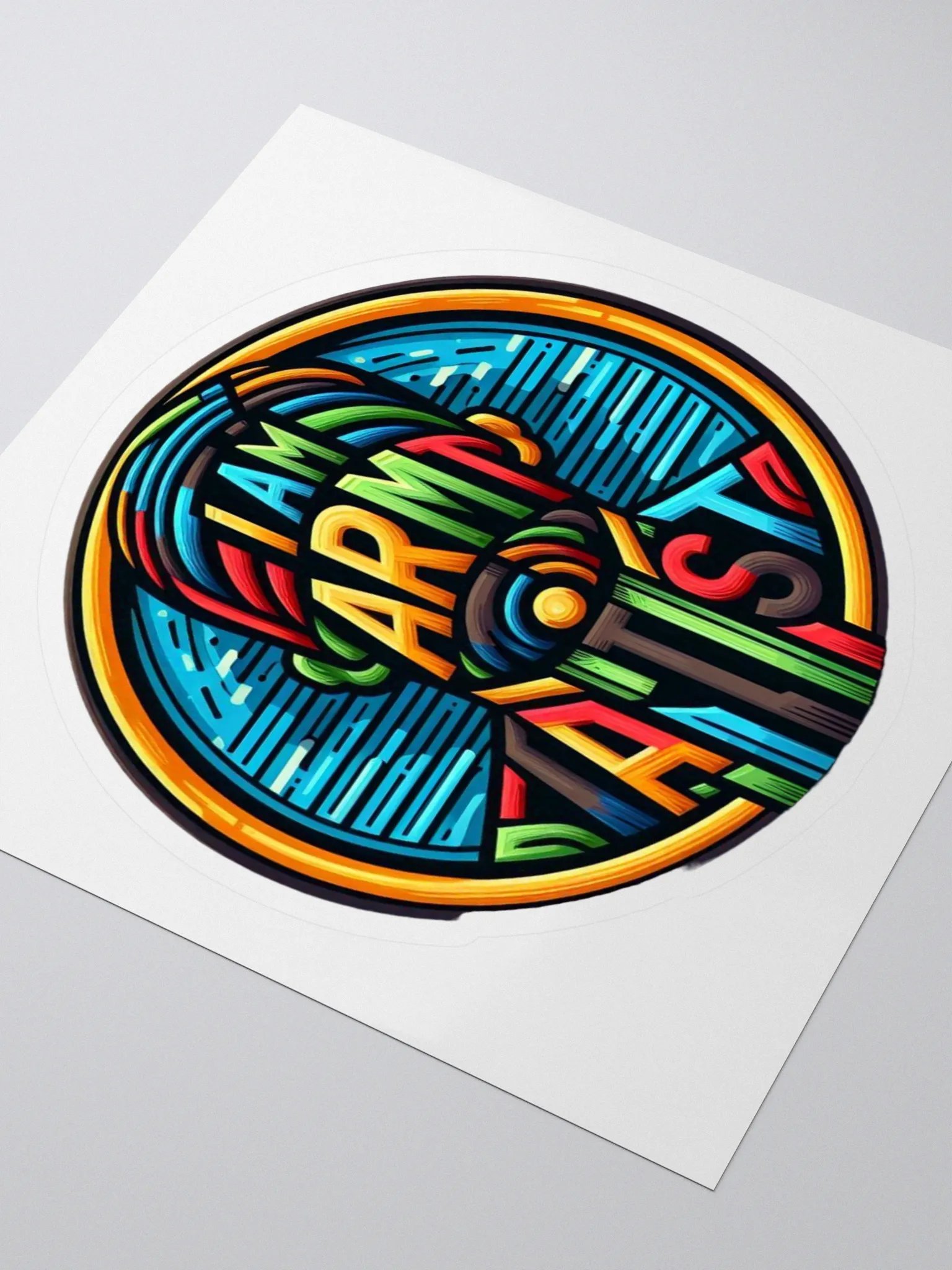 I AM ARTIST Abstract Sticker Set product image (3)