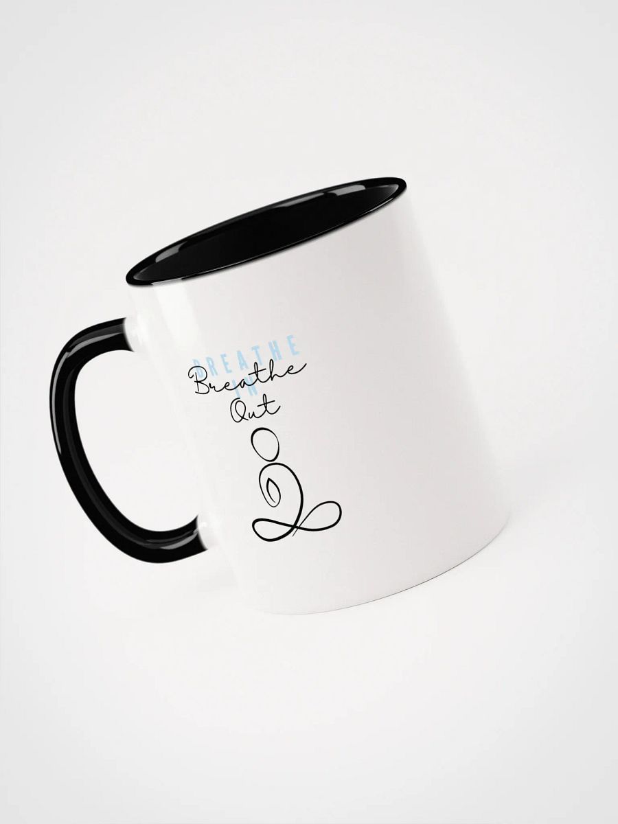 Breathe In Breathe Out Mug – Mindfulness & Yoga-Inspired Cup product image (3)