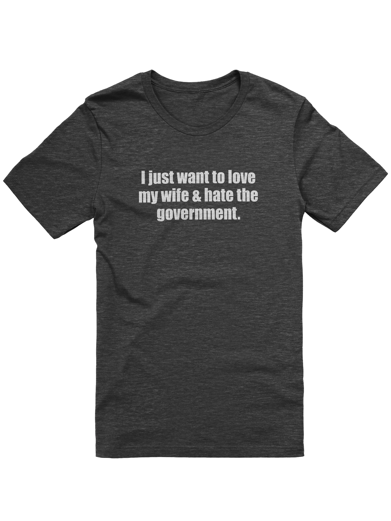 Hate the Government T-shirt (wife version) product image (2)
