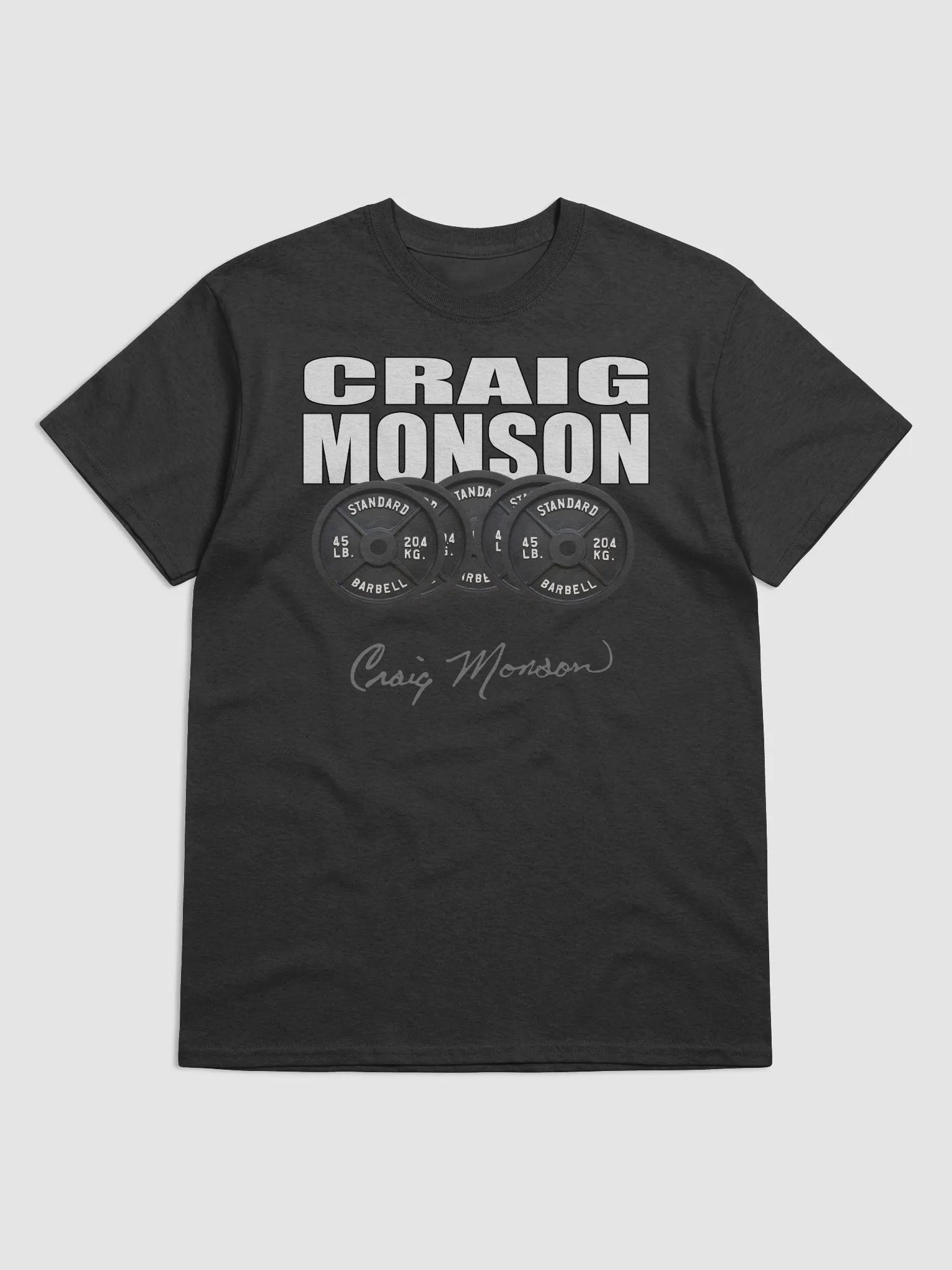 Craig Monson Barbell Signature T-shirt product image (7)