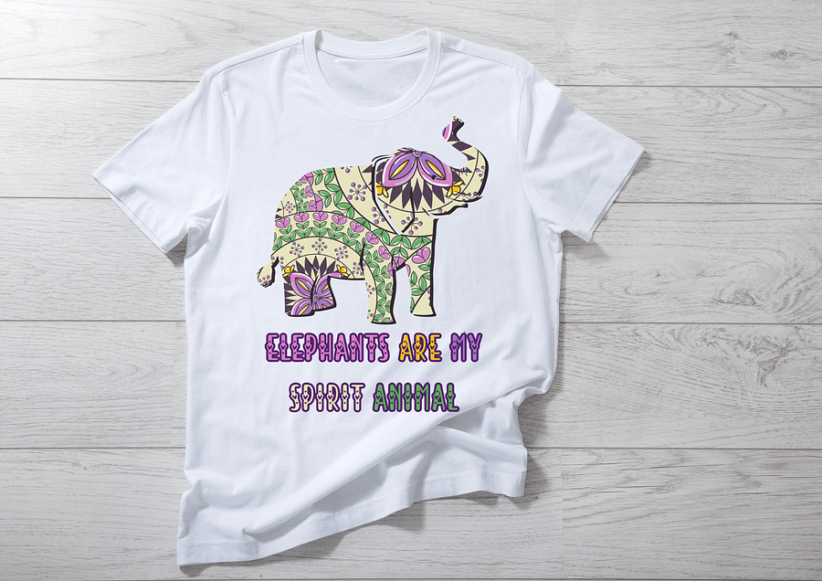 Whimsical Elephant Spirit T-Shirt product image (42)