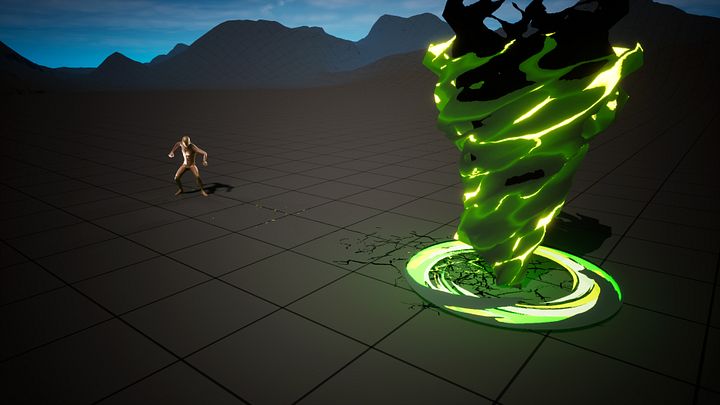 Shooting Tornado in Unreal Engine 5.4 Niagara | Download Files product image (2)