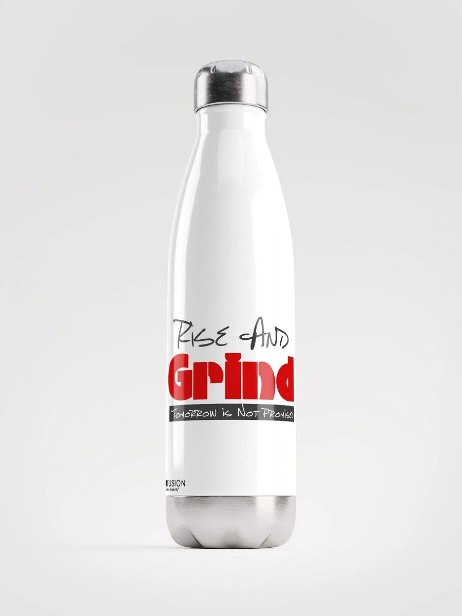 Rise and Grind Stainless Steel Water Bottle product image (5)