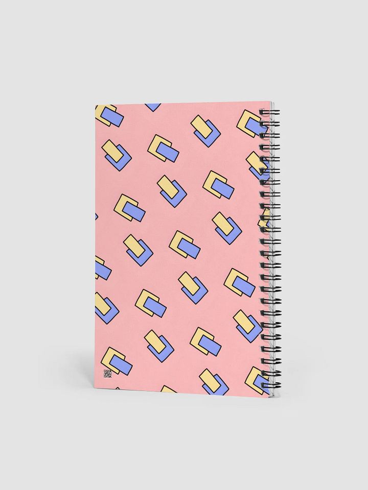 Modern Memphis Note Book - Pink product image (2)