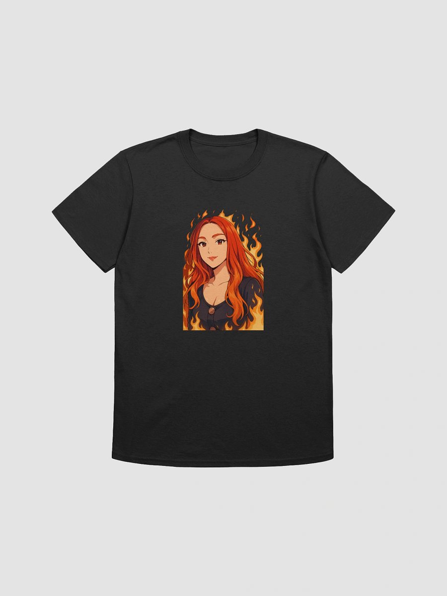 Anime Red Flames unisex shirt product image (1)