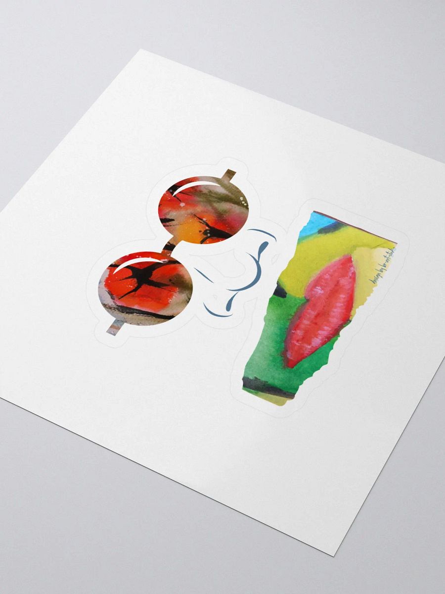 abstract woman´s face orginal digitalized product image (3)