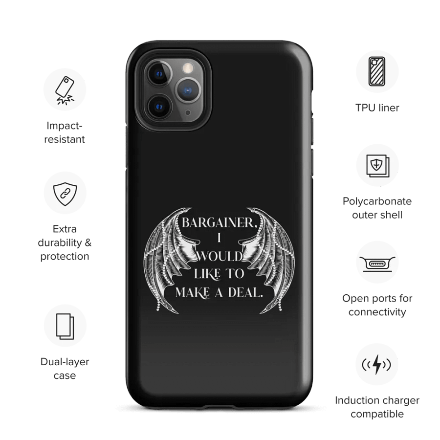 Bargainer Calling Card iPhone Case product image (2)