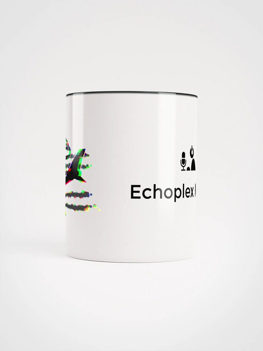 Chemtrails Plane Mug with Colored Handle product image (3)