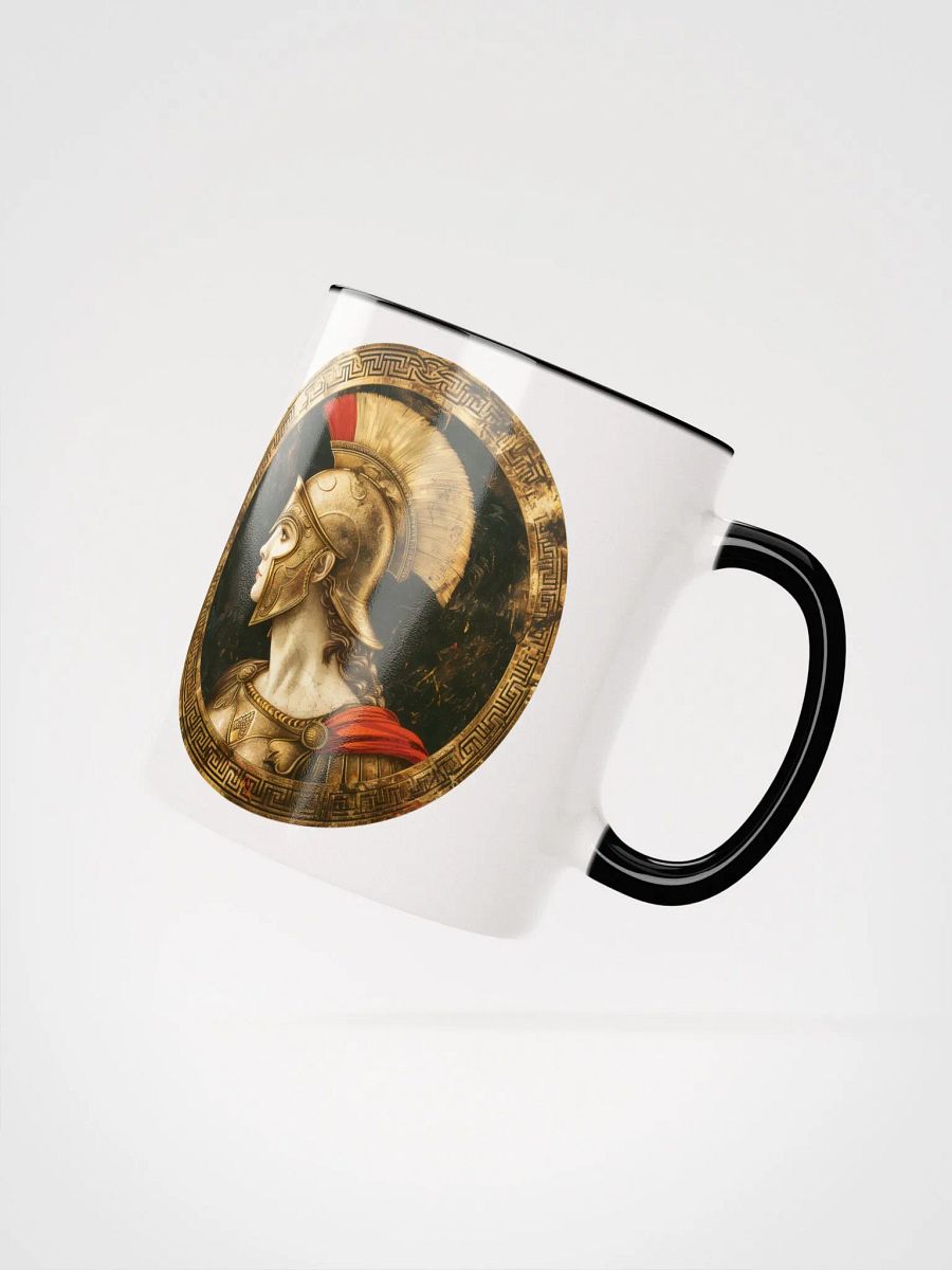 Athena - The Goddess of War and Wisdom Ceramic Mug with Black Color Inside product image (4)