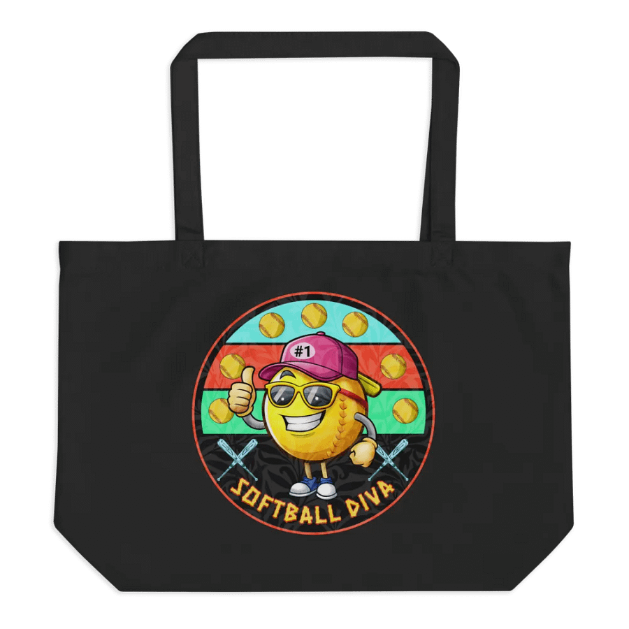 Softball Diva Thumbs-Up Tote Bag product image (1)
