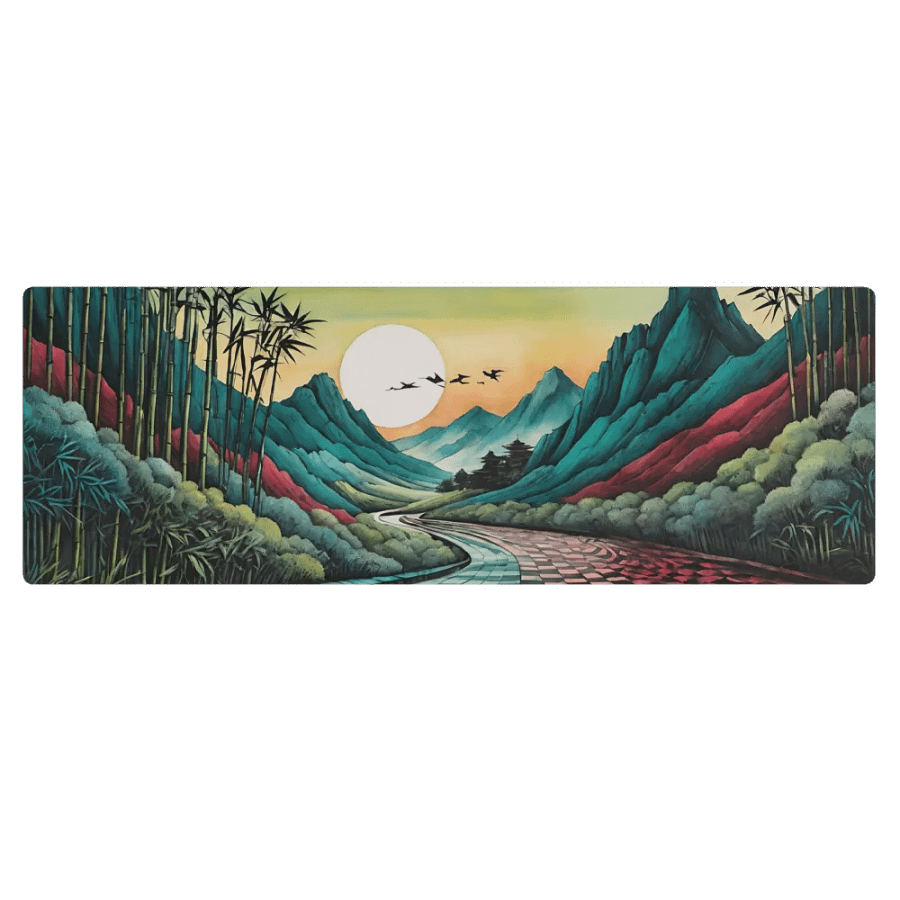 Fantasy Landscape Yoga Mat product image (1)