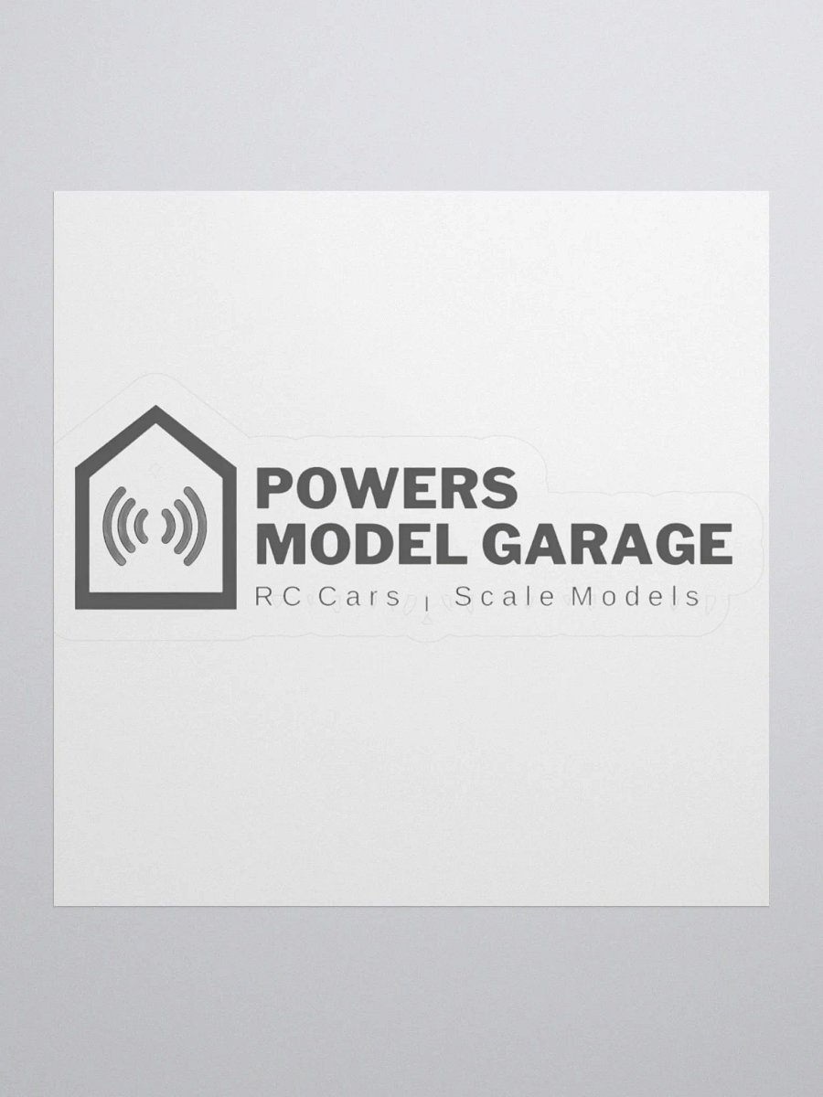 Powers Model Garage Horizontal Cut Stickers product image (1)