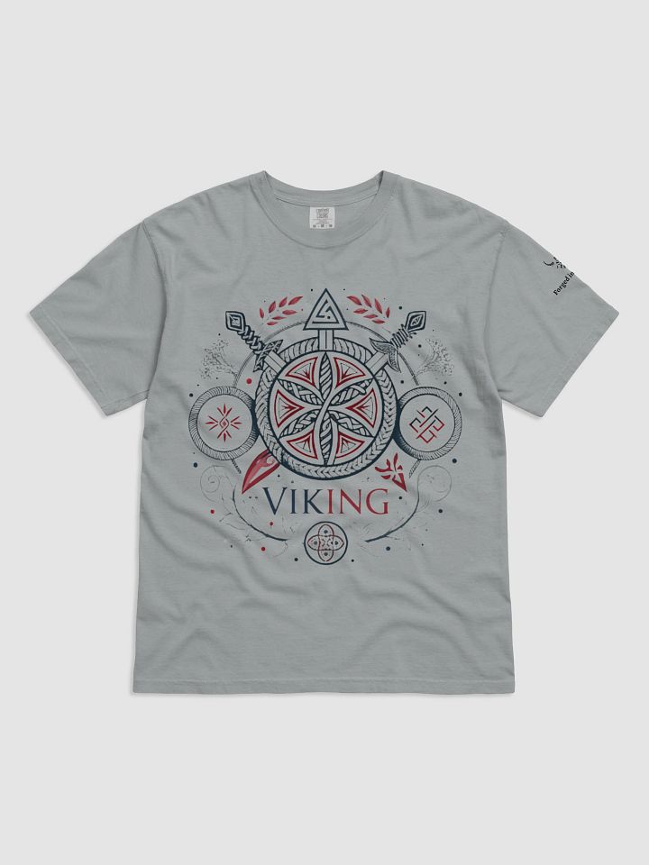 Forged In Valhalla: Emblem of the Eternal Viking Tee product image (34)