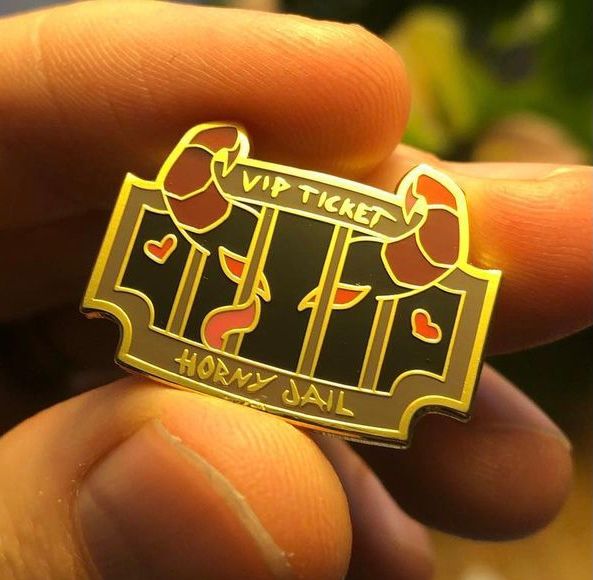 VIP Ticket to Horny Jail - PIN product image (1)