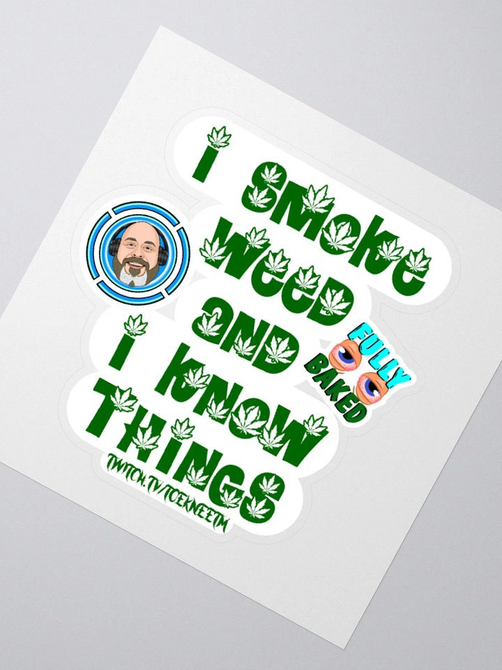 I Know Things Sticker product image (6)