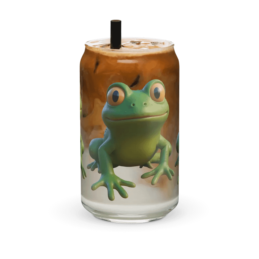 Frogtastic Can-Shaped Glass Set product image (36)