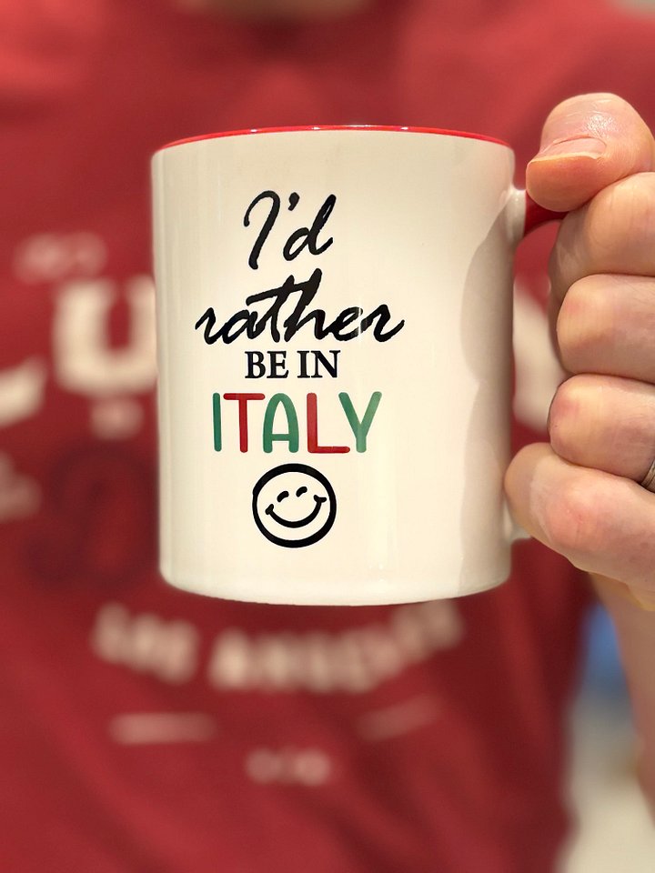 I'd Rather Be in Italy Mug (100% Ceramic) product image (1)