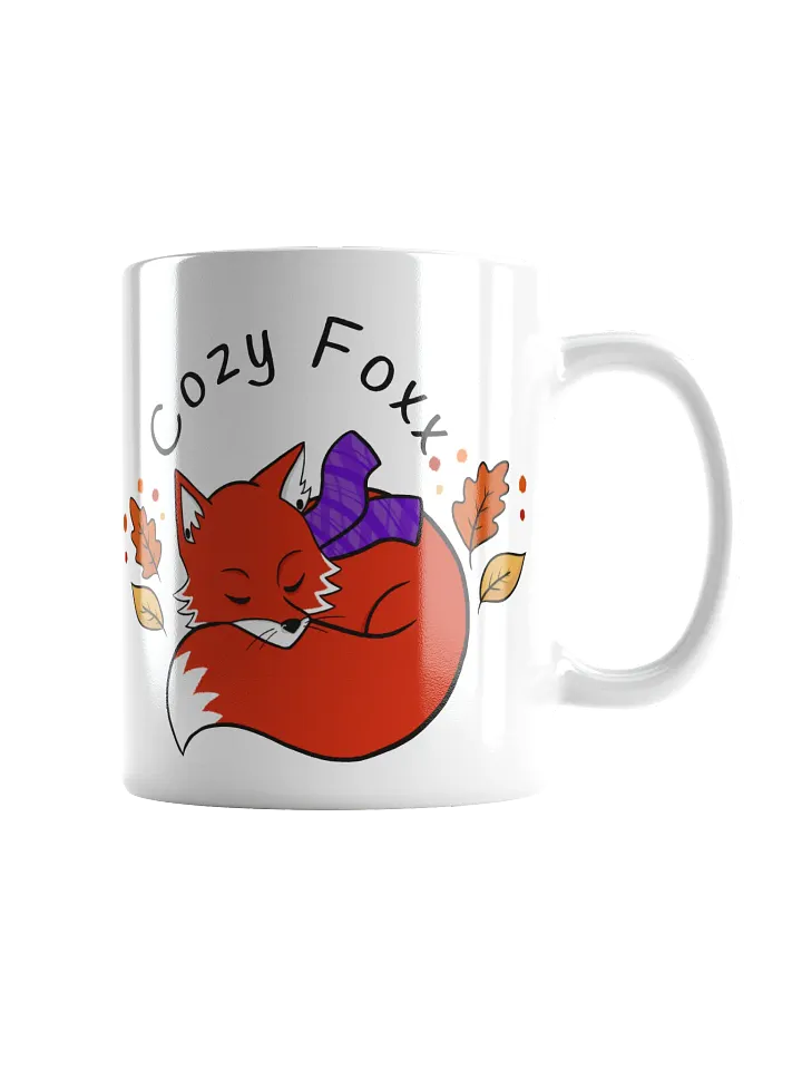 Cozy Foxx Ceramic Mug White product image (1)